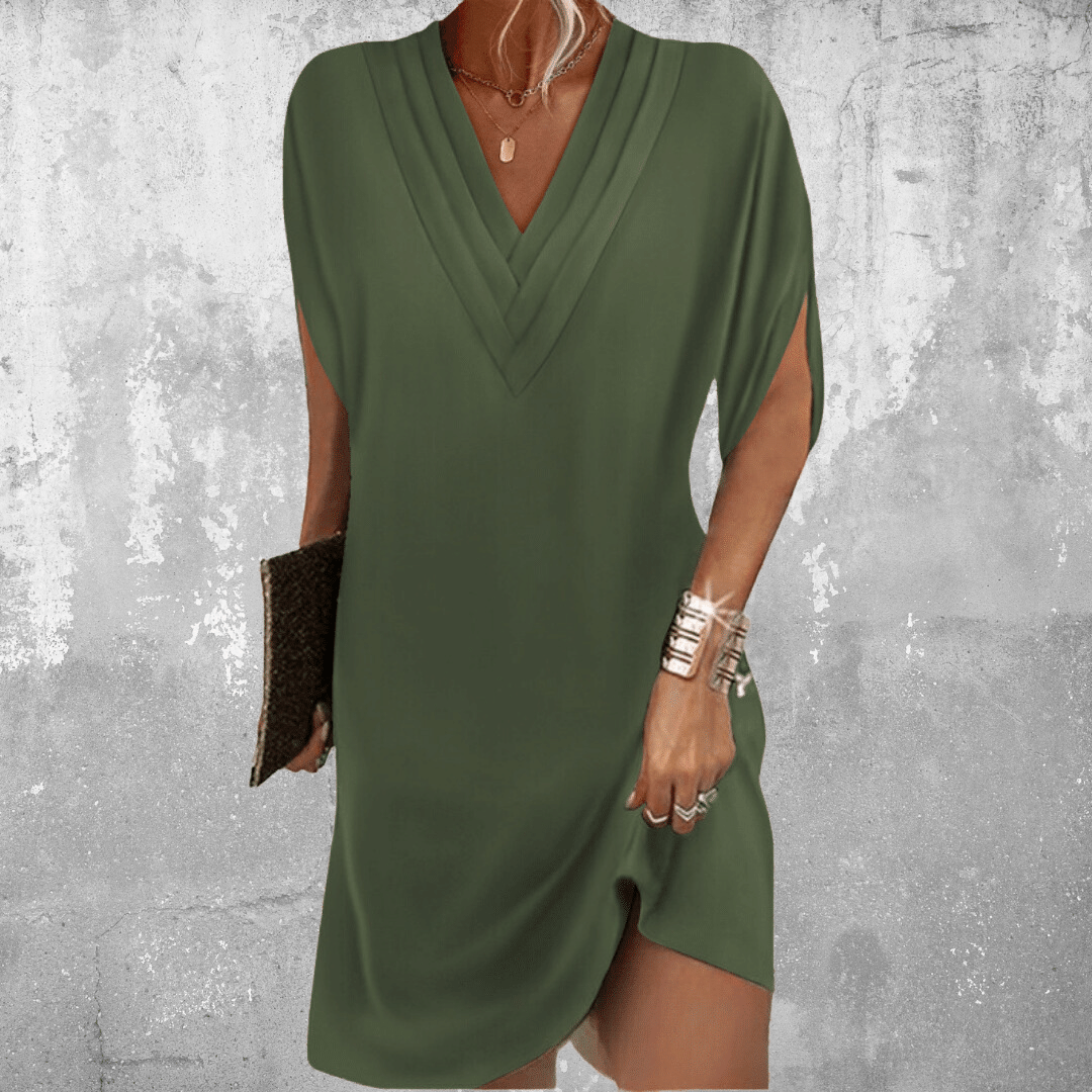Classic elegant everyday dress for women | AMELIA -1