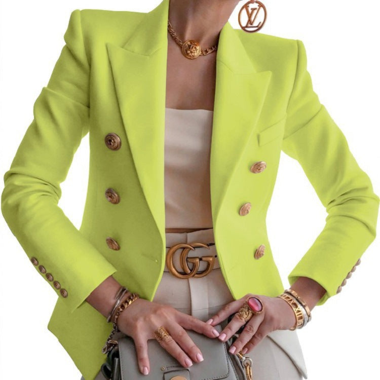 Classic tailored structured blazer for women | Francine -10