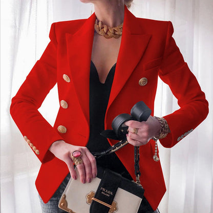Classic tailored structured blazer for women | Francine -1