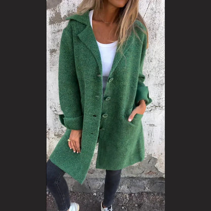 Classic elegant warm coat for women | Baylea -6