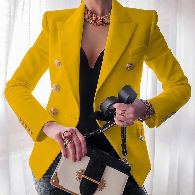 Classic tailored structured blazer for women | Francine -8