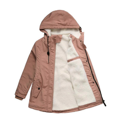 Elegant warm tailored coat for women | AMINA -1