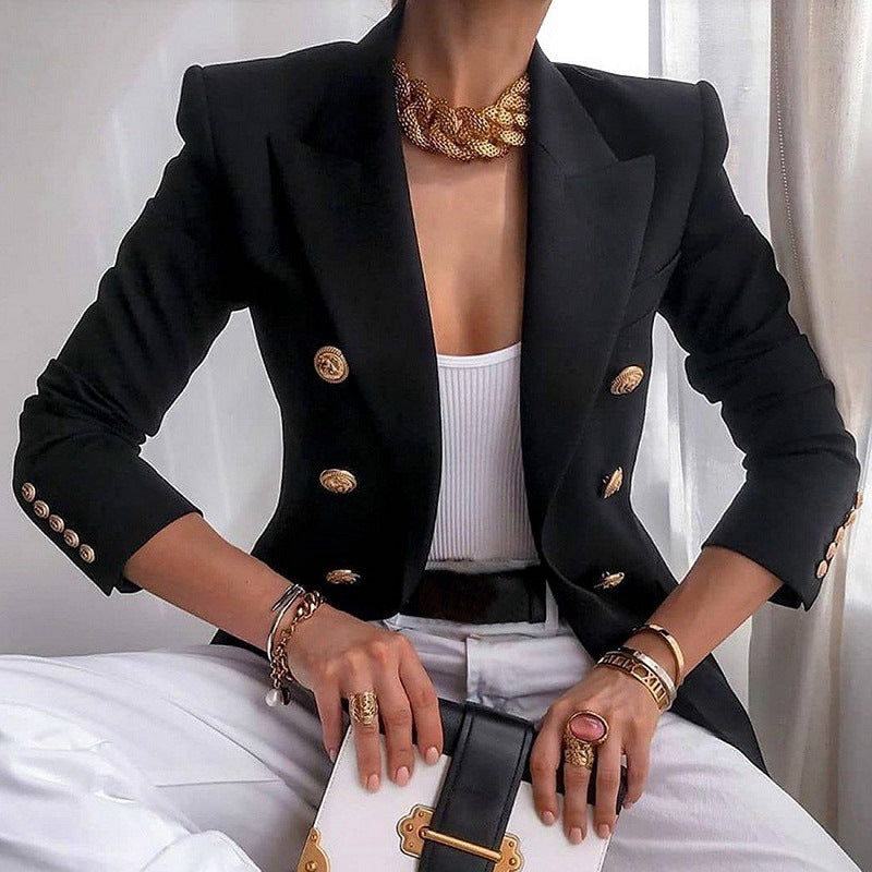 Classic tailored structured blazer for women | Francine -9