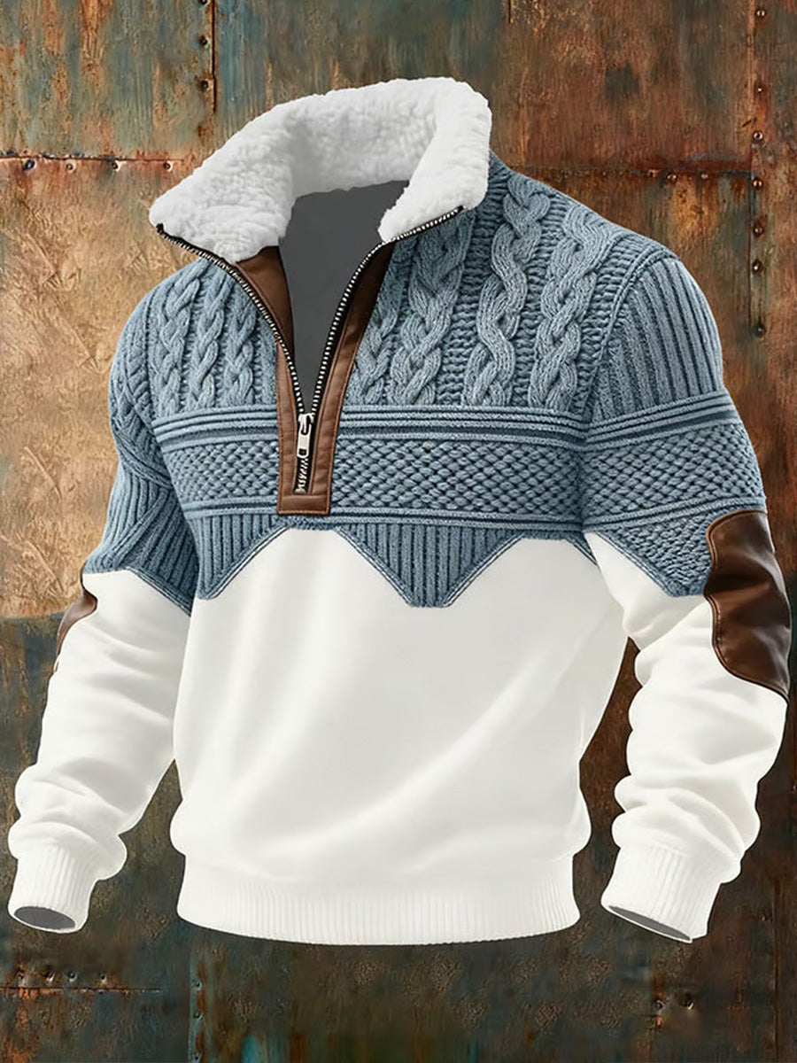 Classic cosy knit jumper for men | Havros -1