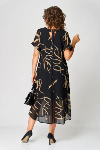 Elegant everyday relaxed dress for women | Pauline -4