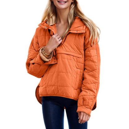 Refined versatile relaxed jacket for women | FARRELL -1