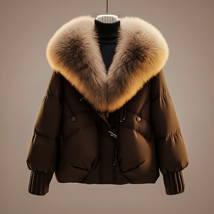 Elegant warm insulated coat for women | Marianne -7