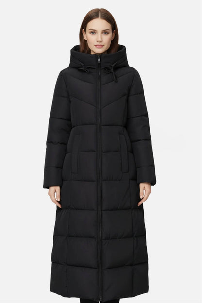 Warm everyday insulated puffer jacket for women | Caurelle -1
