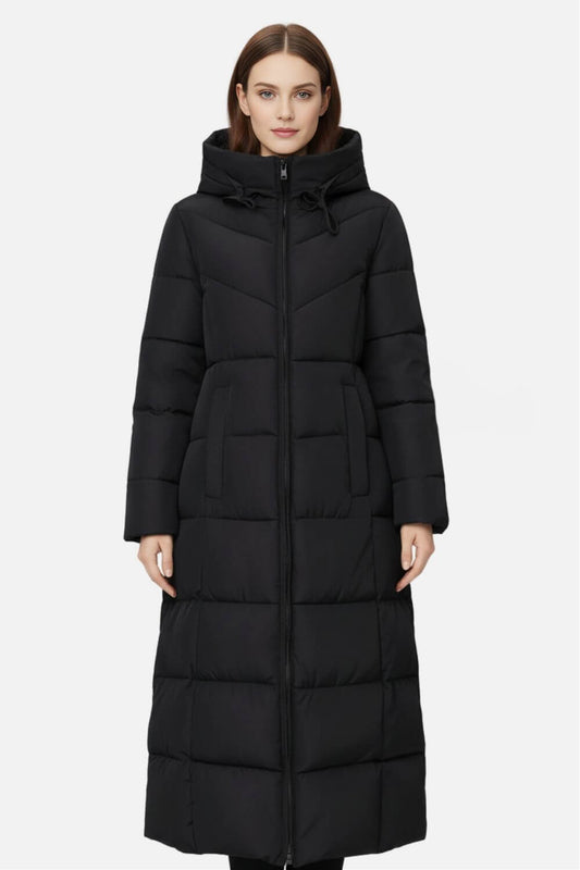 Warm everyday insulated puffer jacket for women | Caurelle -1