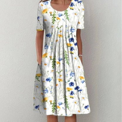 Classic elegant relaxed dress for women | Gigi -2