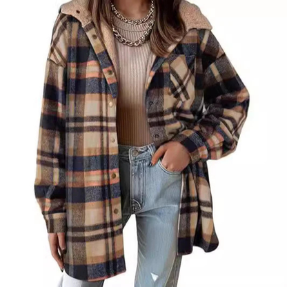 Refined versatile relaxed jacket for women | Tallulah -2
