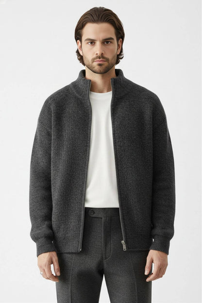 Soft relaxed knit jumper for men | Caurelle -4