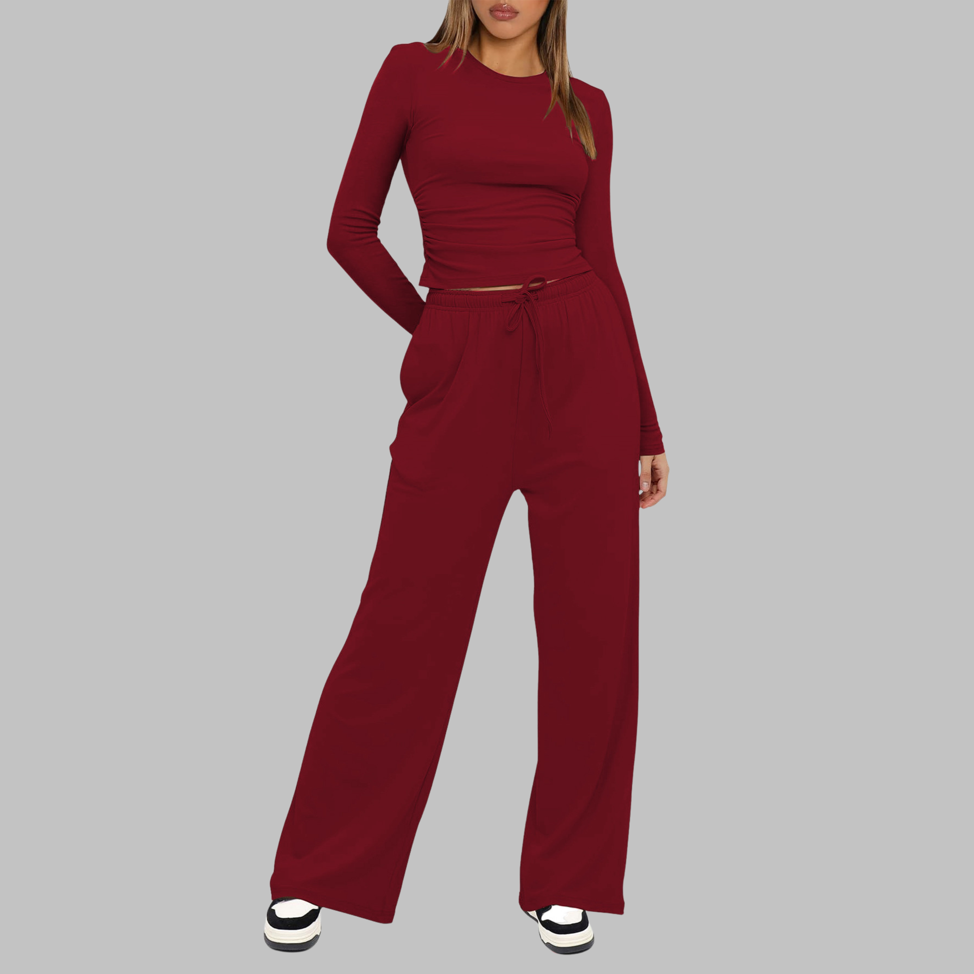 Smart everyday tailored trousers for women | Janny -2