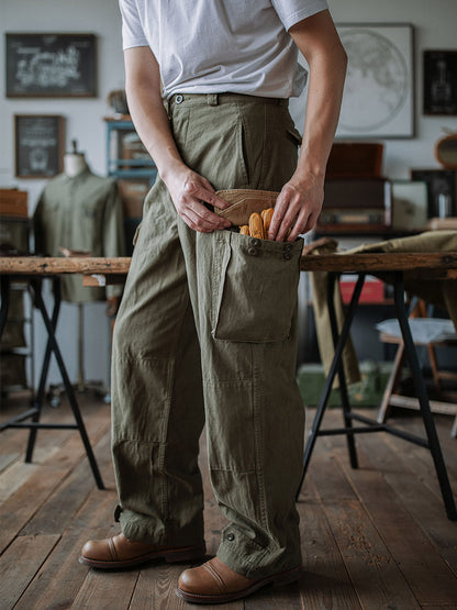 Classic utility everyday cargo trousers for men | M-47 -3