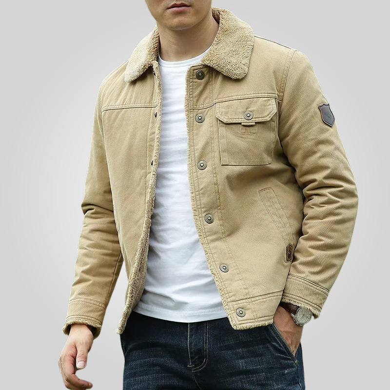Lightweight everyday relaxed jacket for men | Logan -3