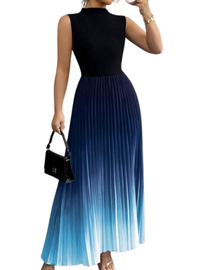 Classic elegant statement evening dress for women | Yza -5