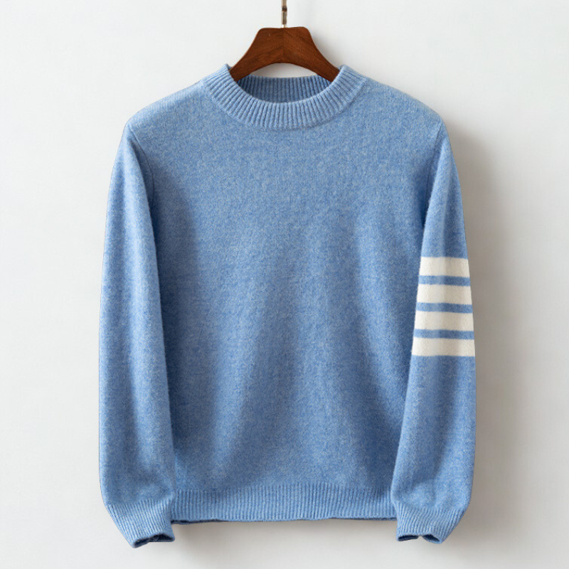 Classic cosy knit jumper for men | Lunero -1