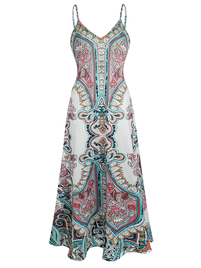 Classic flowy everyday dress for women | Ottilie -1