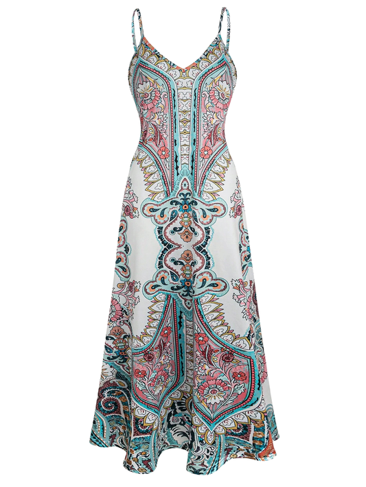 Classic flowy everyday dress for women | Ottilie -1