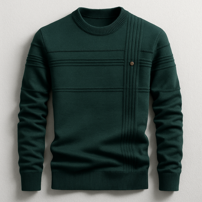 Classic relaxed knit jumper for men | Harrington -2