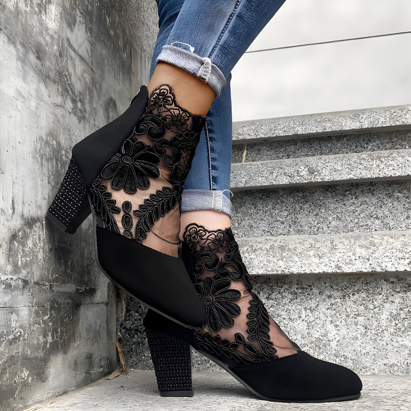 Classic elegant statement heels for women | Margarith -2