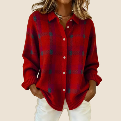 Cosy relaxed ribbed jumper for women | Vivienne -4