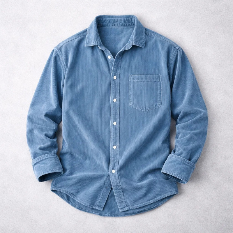 Classic smart relaxed shirt for men | Hudson -1