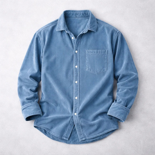 Classic smart relaxed shirt for men | Hudson -1