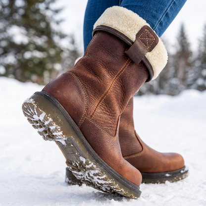 Classic comfortable rugged boots for women | Valerie -3
