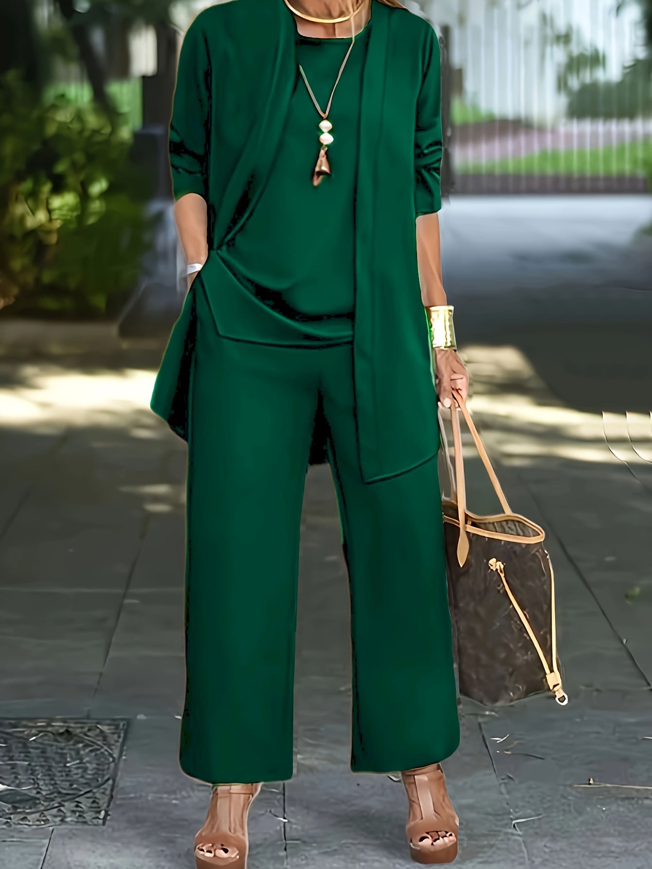 Refined soft relaxed top for women -8