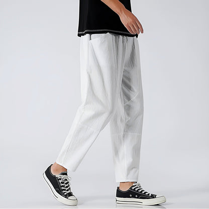 Classic tailored relaxed trousers for men | Urban -4