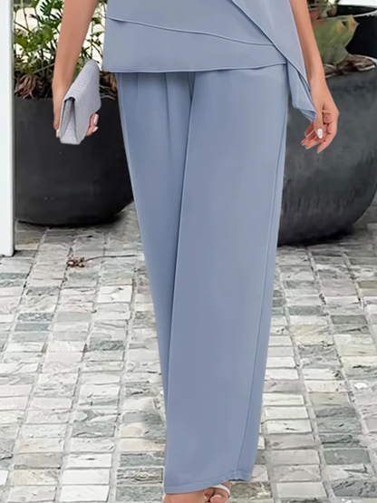 Classic everyday relaxed co-ord set for women | Wylie -3