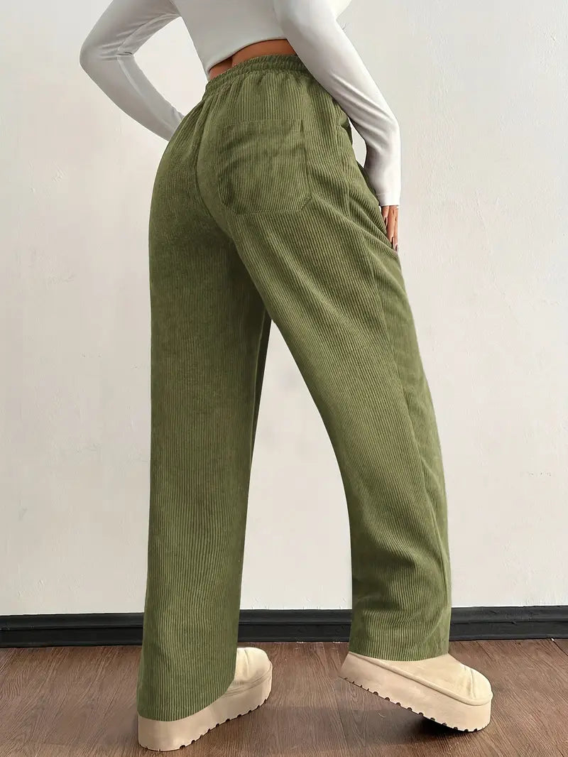 Everyday tailored relaxed trousers for women | Selene -15