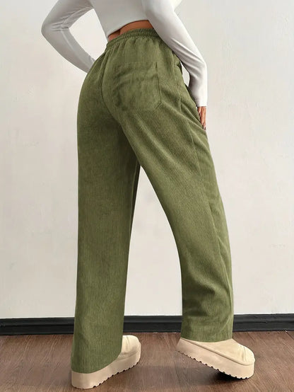 Everyday tailored relaxed trousers for women | Selene -15