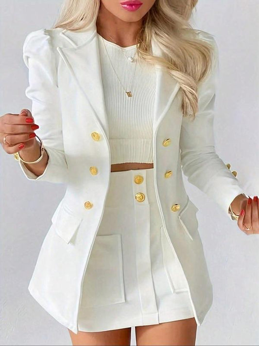 Classic versatile relaxed co-ord set for women | Magda -1