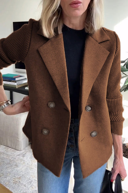 Classic elegant insulated coat for women | Sasha -2