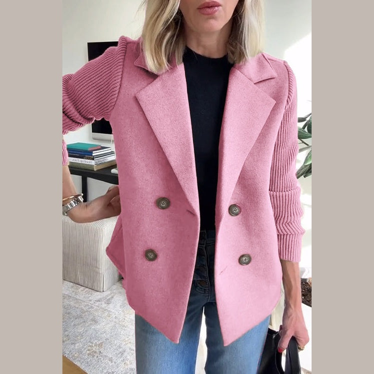 Classic fitted structured blazer for women | Alesia -10