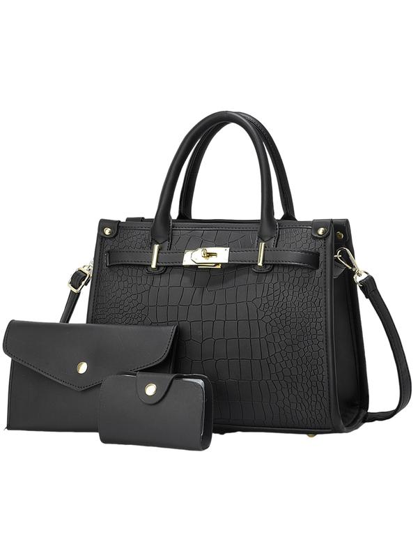 Classic chic structured handbag for women | Alenor -2