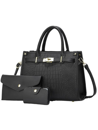 Classic chic structured handbag for women | Alenor -2