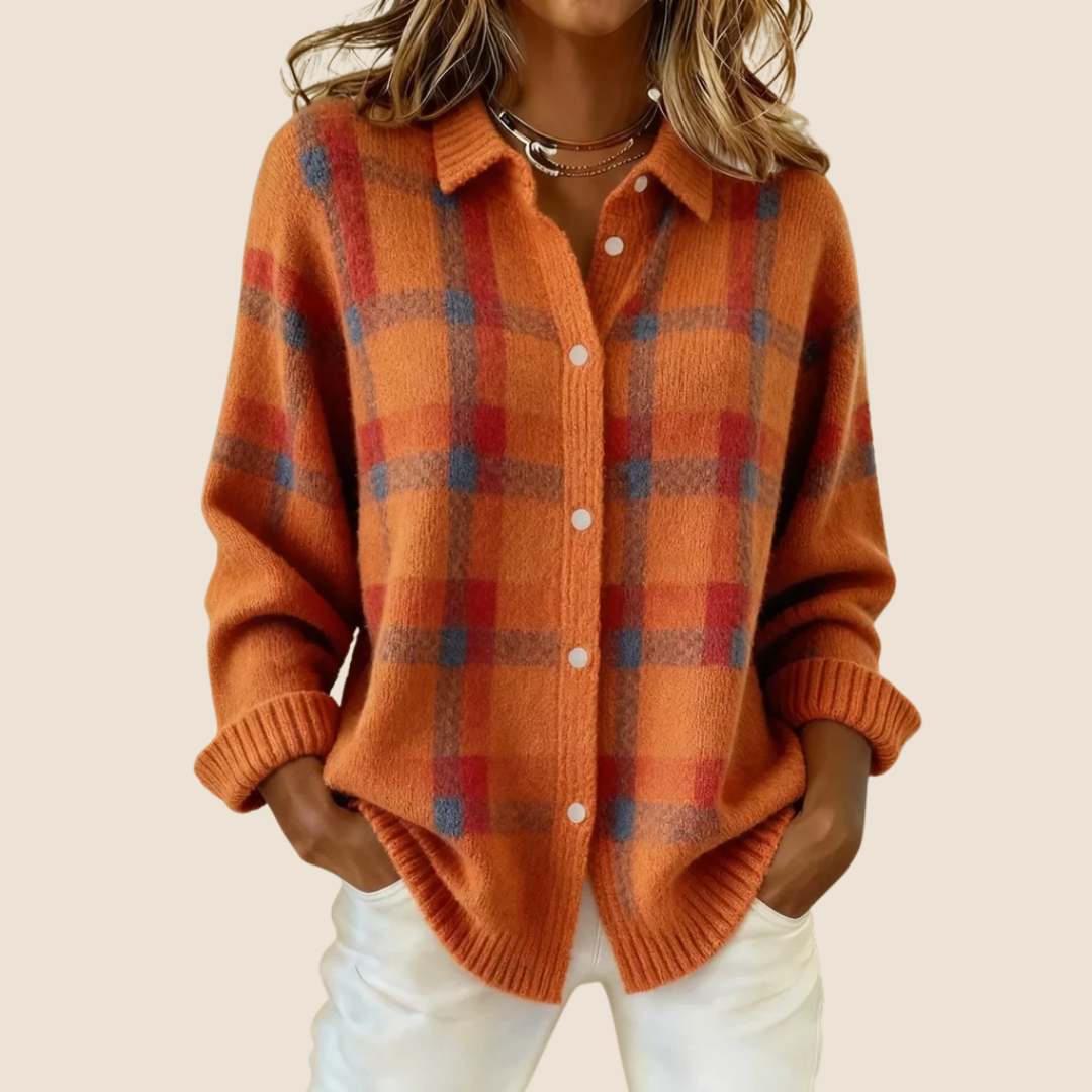Cosy relaxed ribbed jumper for women | Vivienne -2