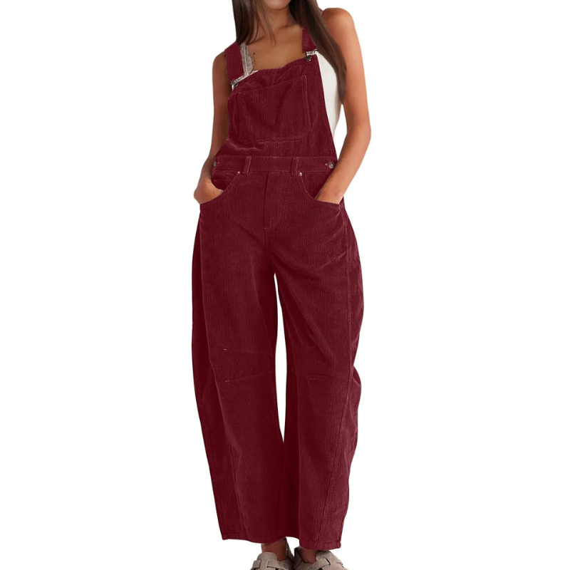 Elegant feminine relaxed jumpsuit for women | ETHEL -3