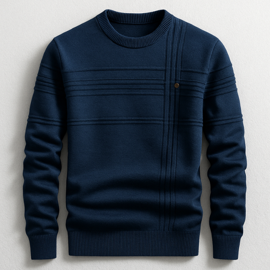 Classic relaxed knit jumper for men | Harrington -1