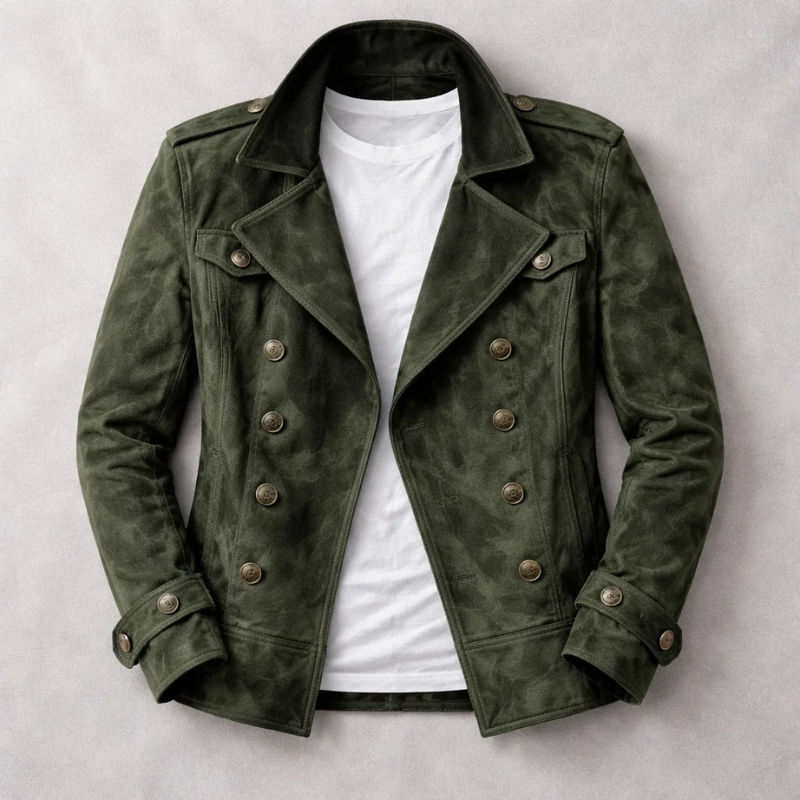 Elegant warm insulated coat for men | Harrington -2