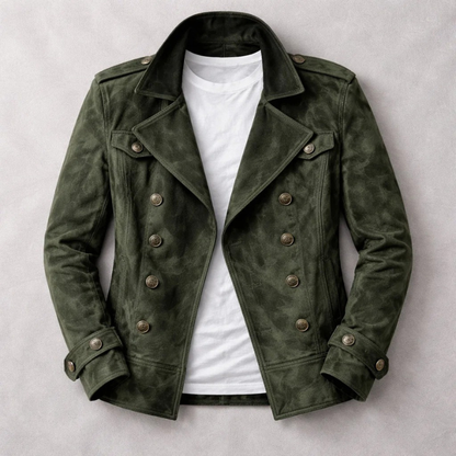 Elegant warm insulated coat for men | Harrington -2