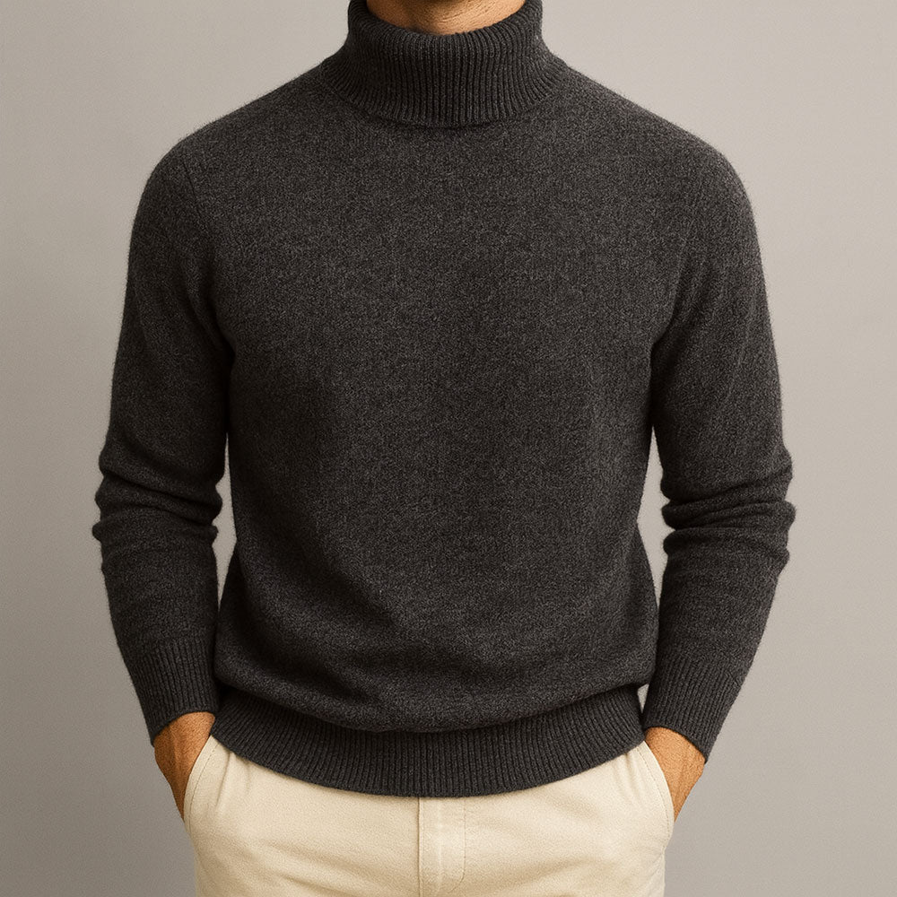 Classic cosy relaxed jumper for men | Carrington -4