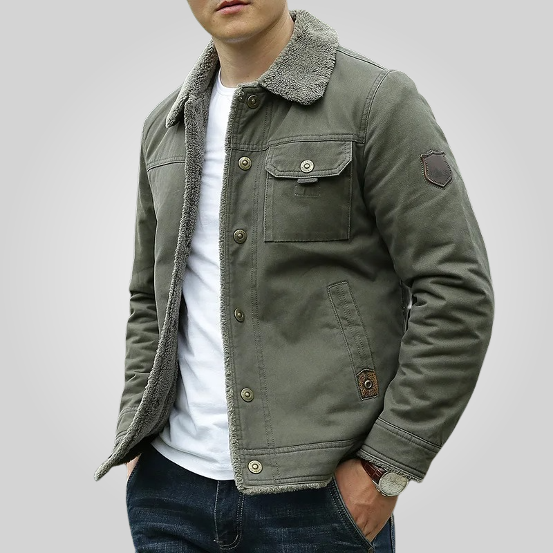 Lightweight everyday relaxed jacket for men | Logan -1