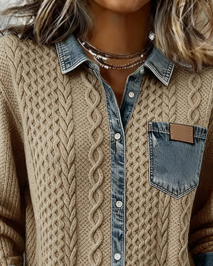 Classic casual relaxed shirt for women | Juliane -11