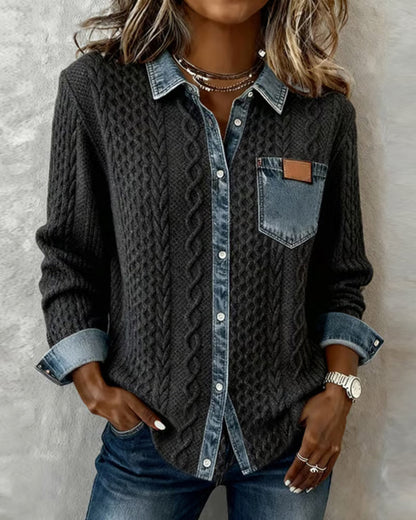 Classic casual relaxed shirt for women | Juliane -4
