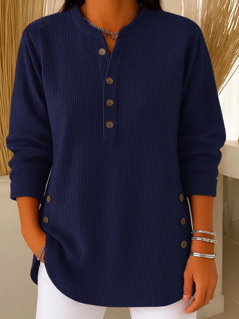 Soft versatile relaxed top for women | Eden -4