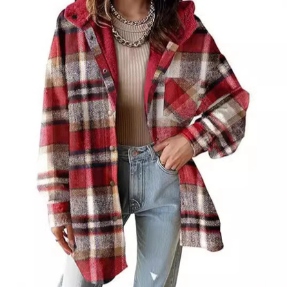 Refined versatile relaxed jacket for women | Tallulah -3
